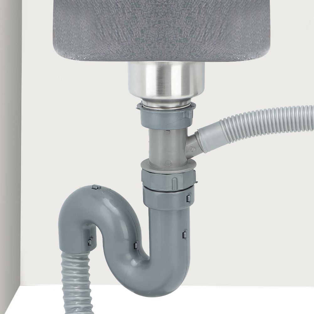 Stainless Steel Home Bathroom Basin Single Water Drain Drainer Draining Water Tool