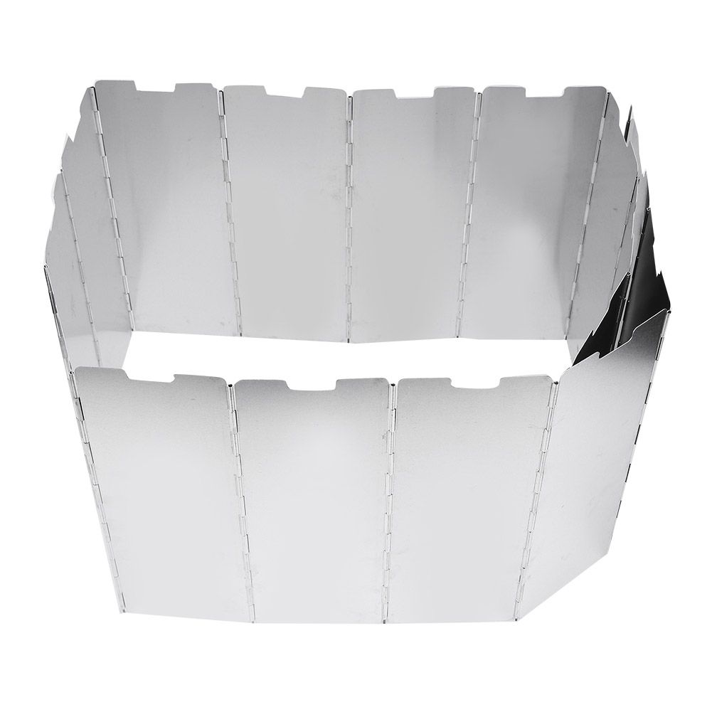 16 piece portable aluminum alloy cassette furnace head windshield Picnic view 3