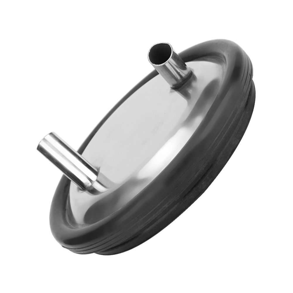 Stainless Steel Milk Bucket Lid And Gasket For Milking Machine Two Open Lid view 4
