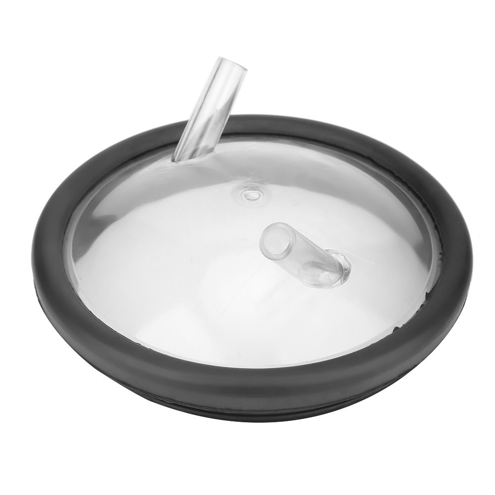 Plastic Transparent Milk Bucket Lid And Gasket For Milking Machine Two Open Lid view 7