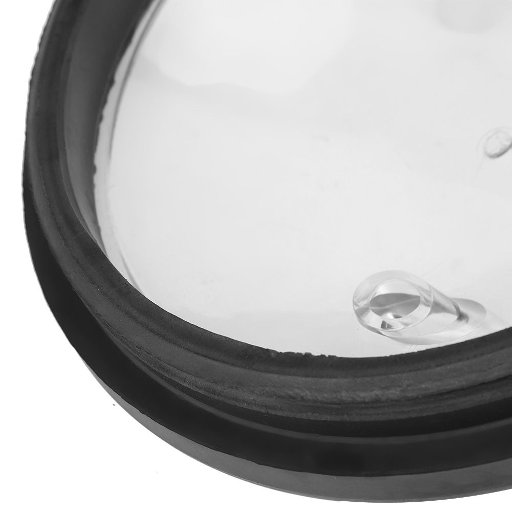 Plastic Transparent Milk Bucket Lid And Gasket For Milking Machine Two Open Lid view 11