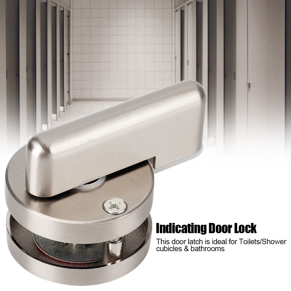 MY-402 Bathroom Toilet WC Indicator Privacy Dead Bolt Door Lock Vacant Engaged view 7