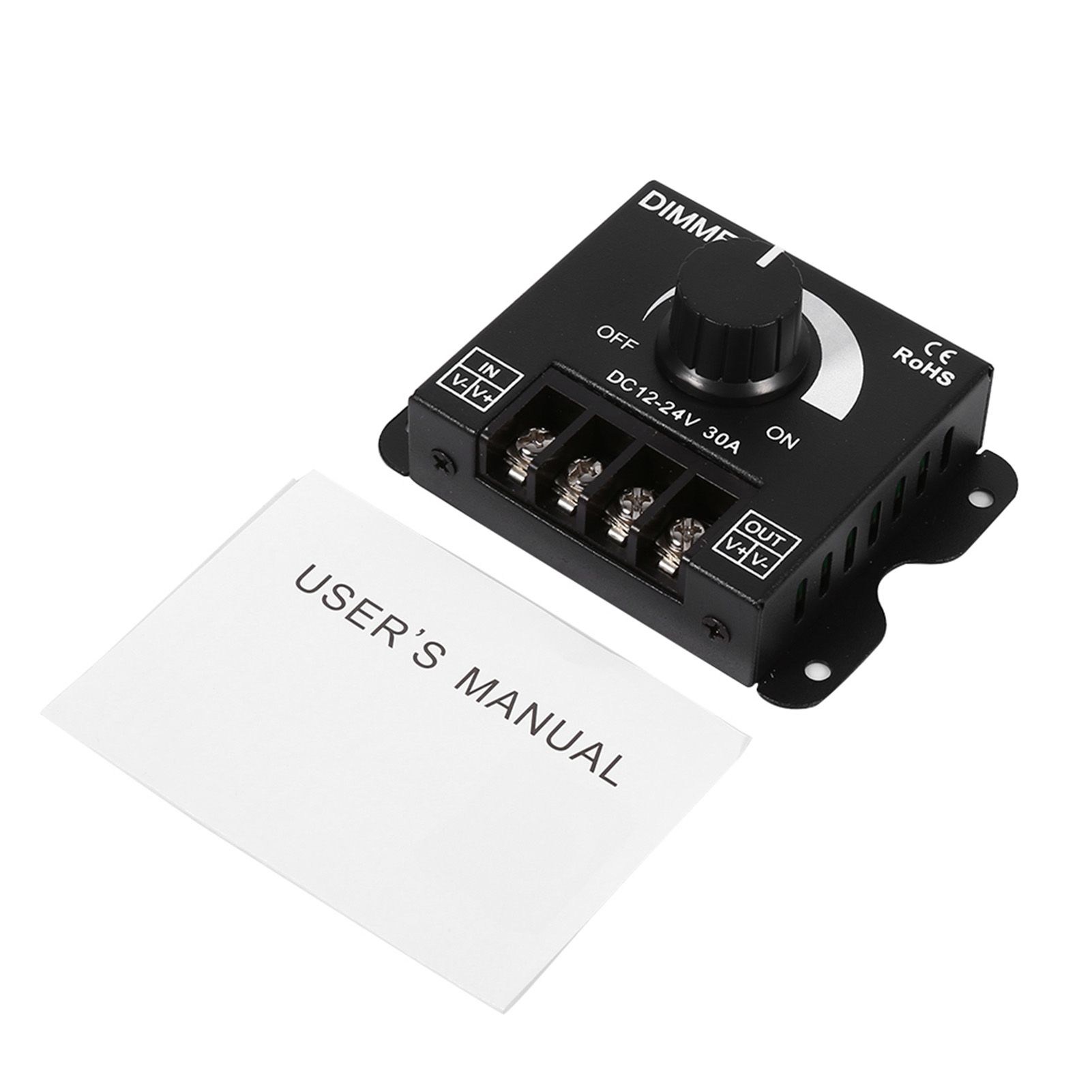 12V-24V 30A Led Switch Dimmer Controller Manual Operation for Strip Light view 2