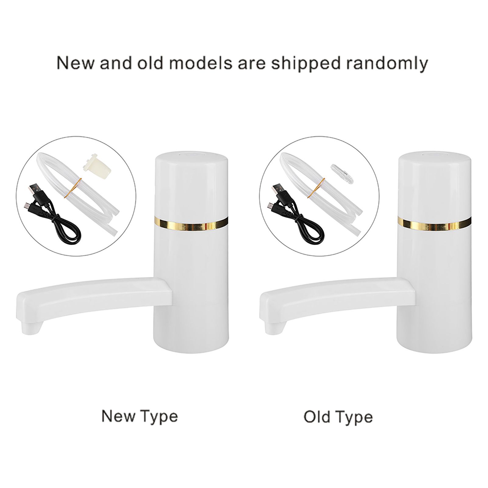 1x Wireless Rechargeable Bottle Drinking Water Electrical Pump Portable view 11