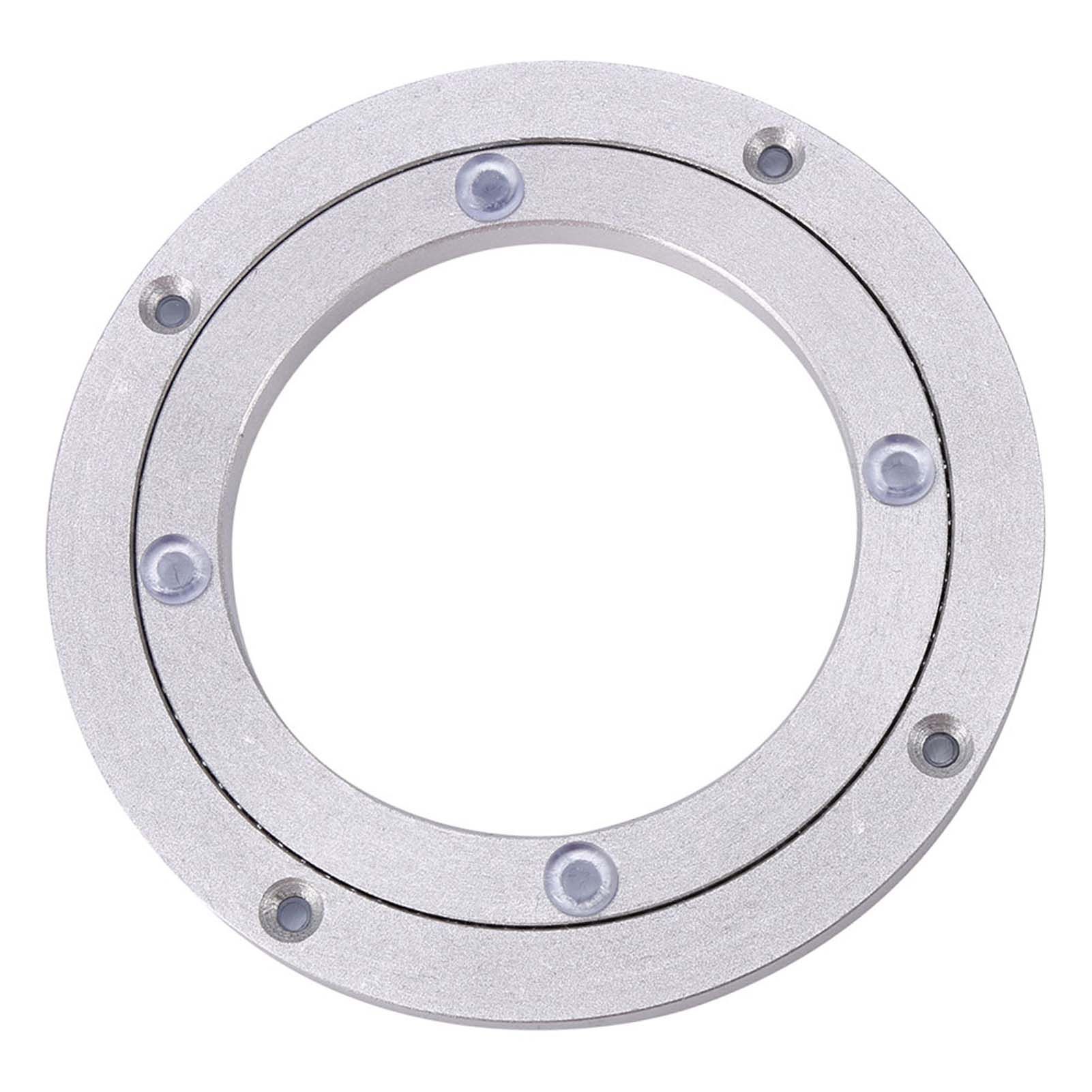 Heavy Duty Aluminium Alloy Rotating Bearing Plate Turntable Round Dining Table view 3