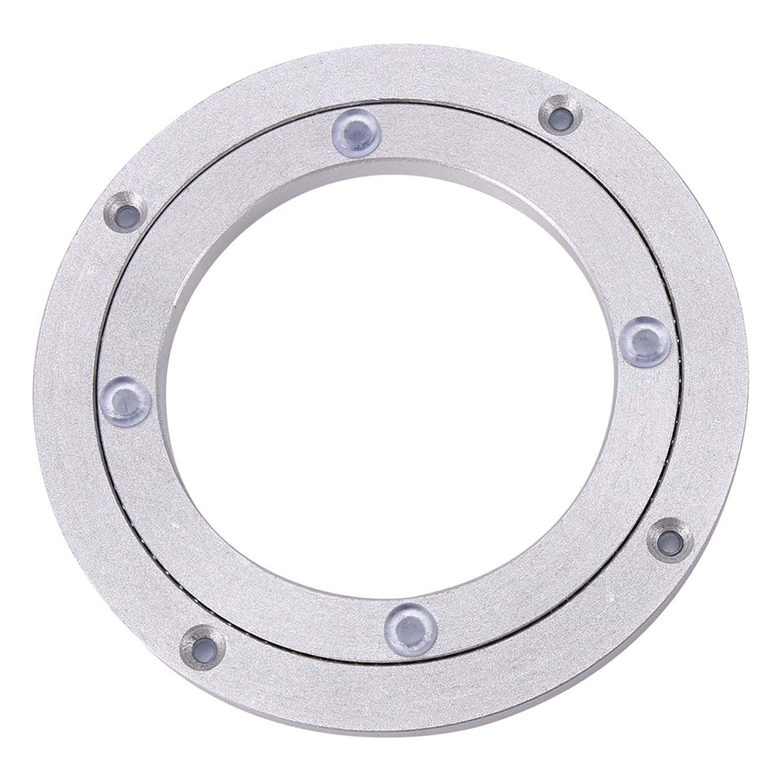 Heavy Duty Aluminium Alloy Rotating Bearing Plate Turntable Round Dining Table view 7