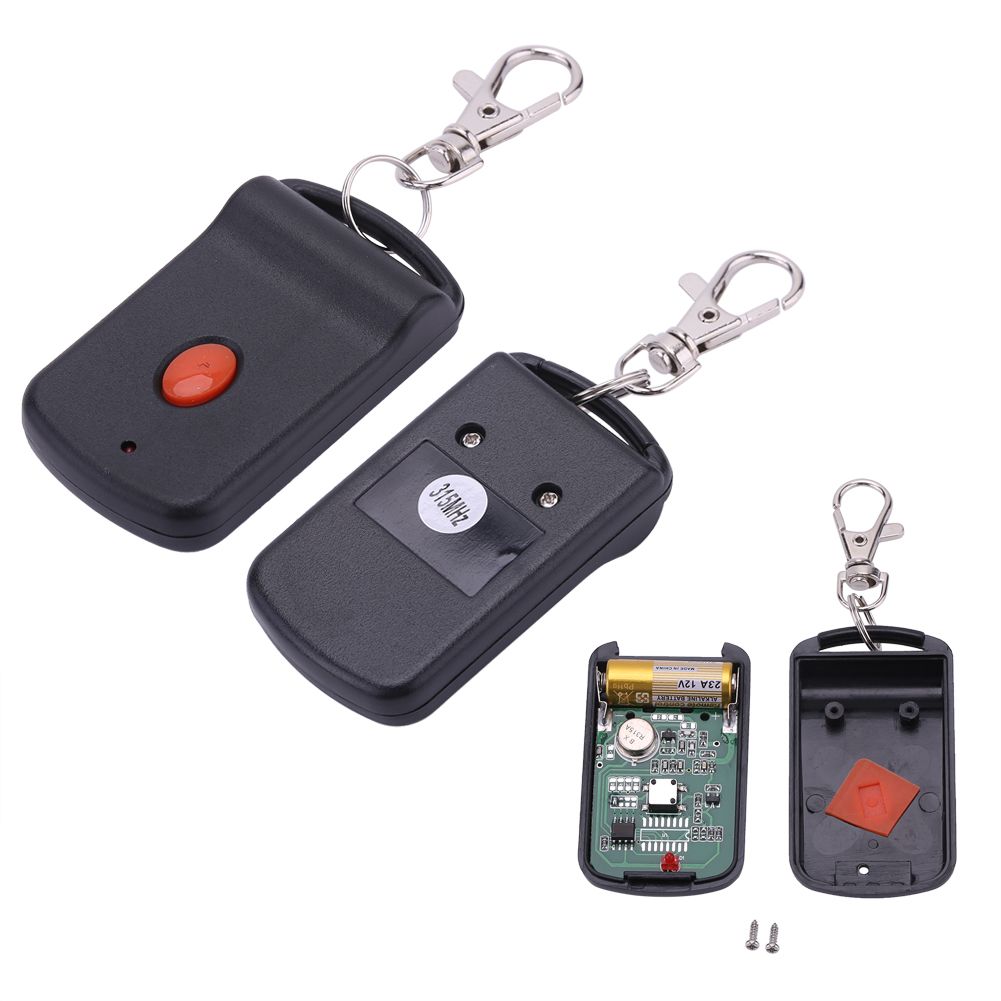 Portable 1 Button Garage Door Wireless Remote Control Transmitter 315MHZ Gate view 3