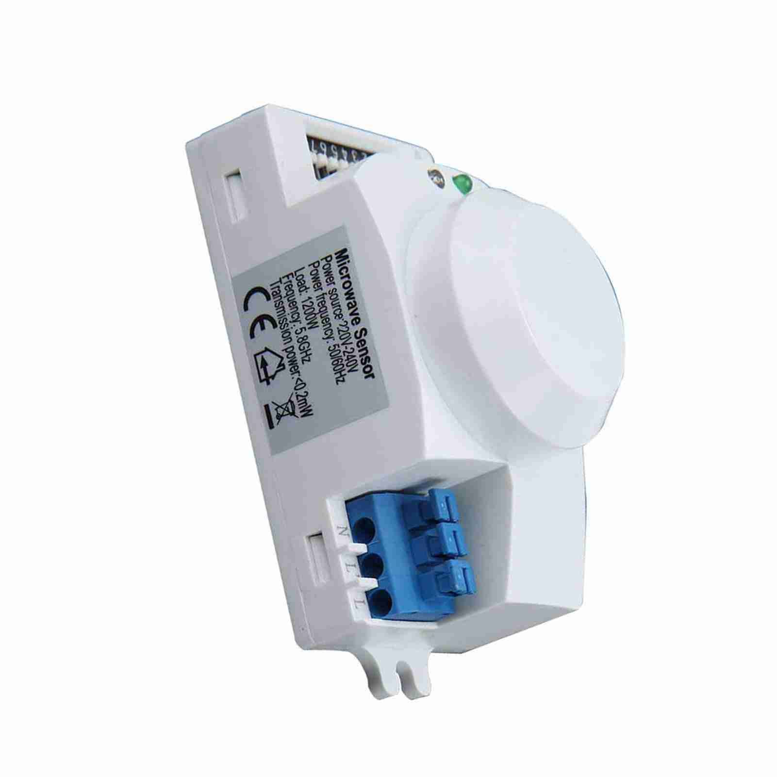 360 Degree Radar Microwave Sensor Motion Detector Smart Light Switch view 5