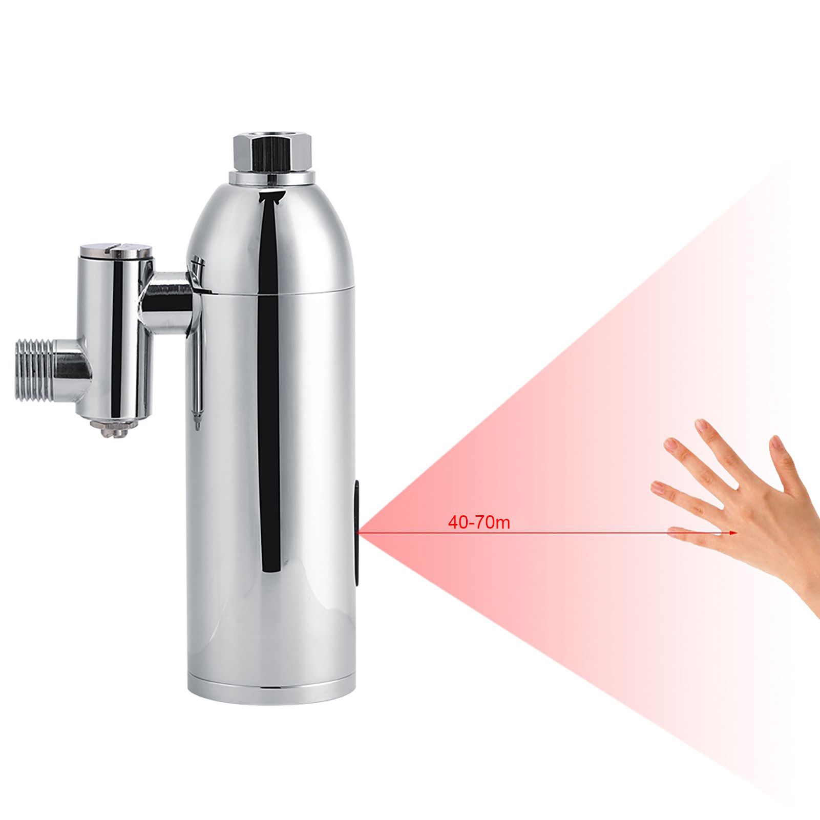 Brass Wall Mounted Bathroom Infrared Intelligent Automatic Sensor Toilet view 9