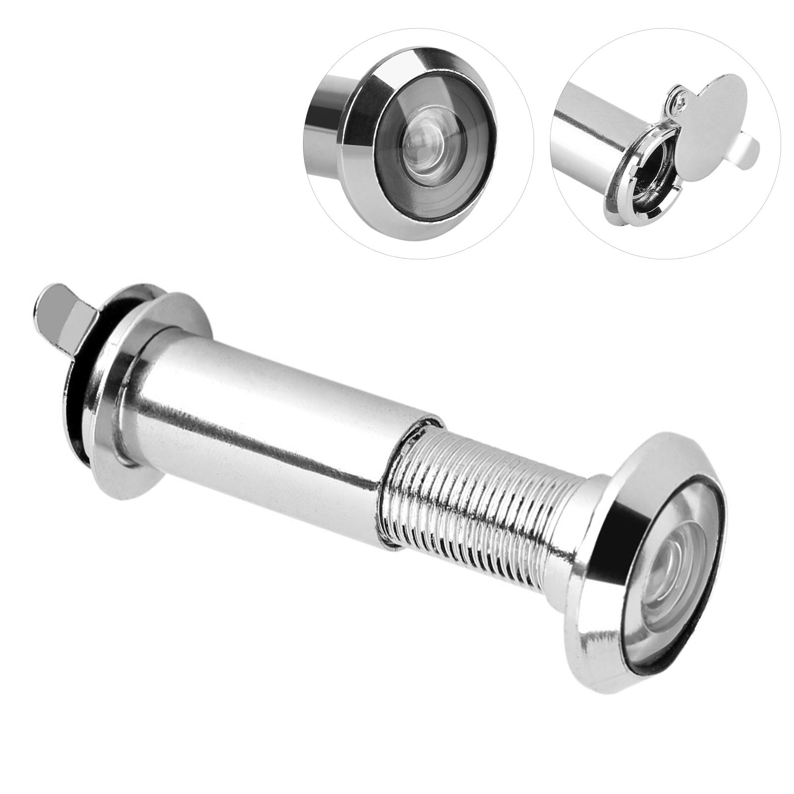 220 Degree Wide Viewing Angle Door Viewer with Heavy Duty Privacy Cover view 10