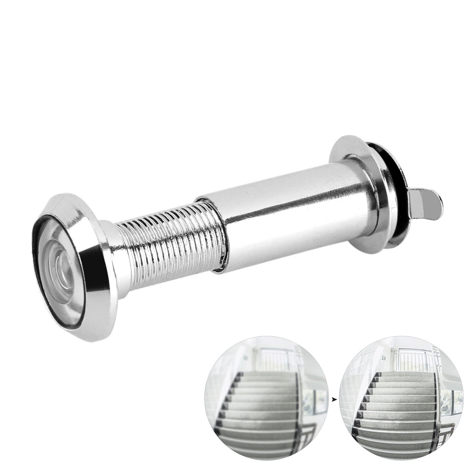 220 Degree Wide Viewing Angle Door Viewer with Heavy Duty Privacy Cover view 11