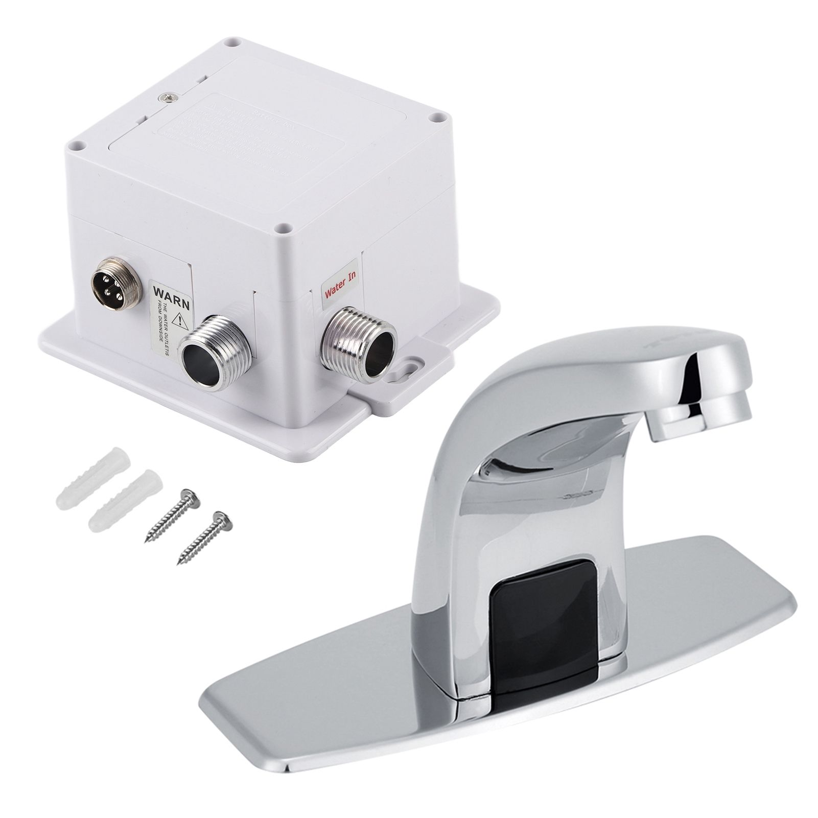 Automatic Infrared Sensor Faucet Kitchen Bathroom Sink Cold Water Tap with view 2