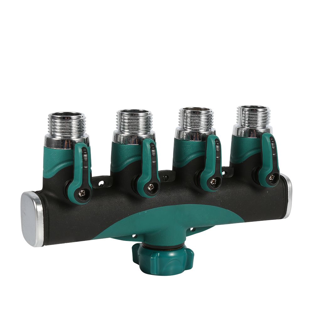 4 Way Water Tap Converter Connector Splitter Hose Pipe Adapter Garden view 2