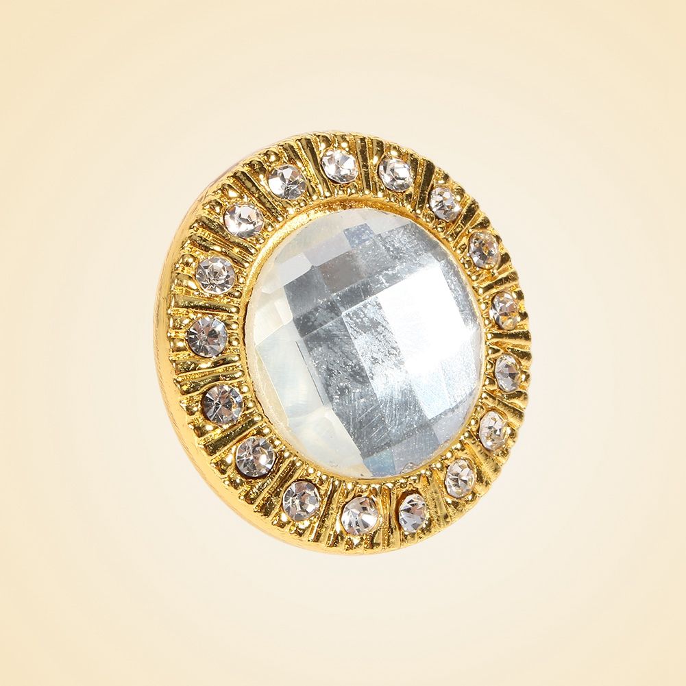 10pcs Clear Diamond Crystal Glass Wardrobe Knob Cupboard Drawer Door Pull Handle — image 1
