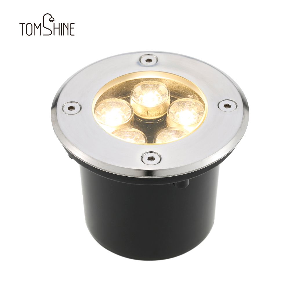Tomshine 5W AC/DC 12V LED Underground Light Lamp 550LM High-power Tempered view 2