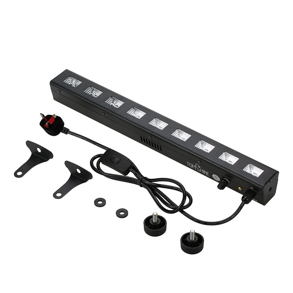 Dimmable LED UV Bar Black Light Lamp Fixture Portable High Bright 9LEDs Total view 4