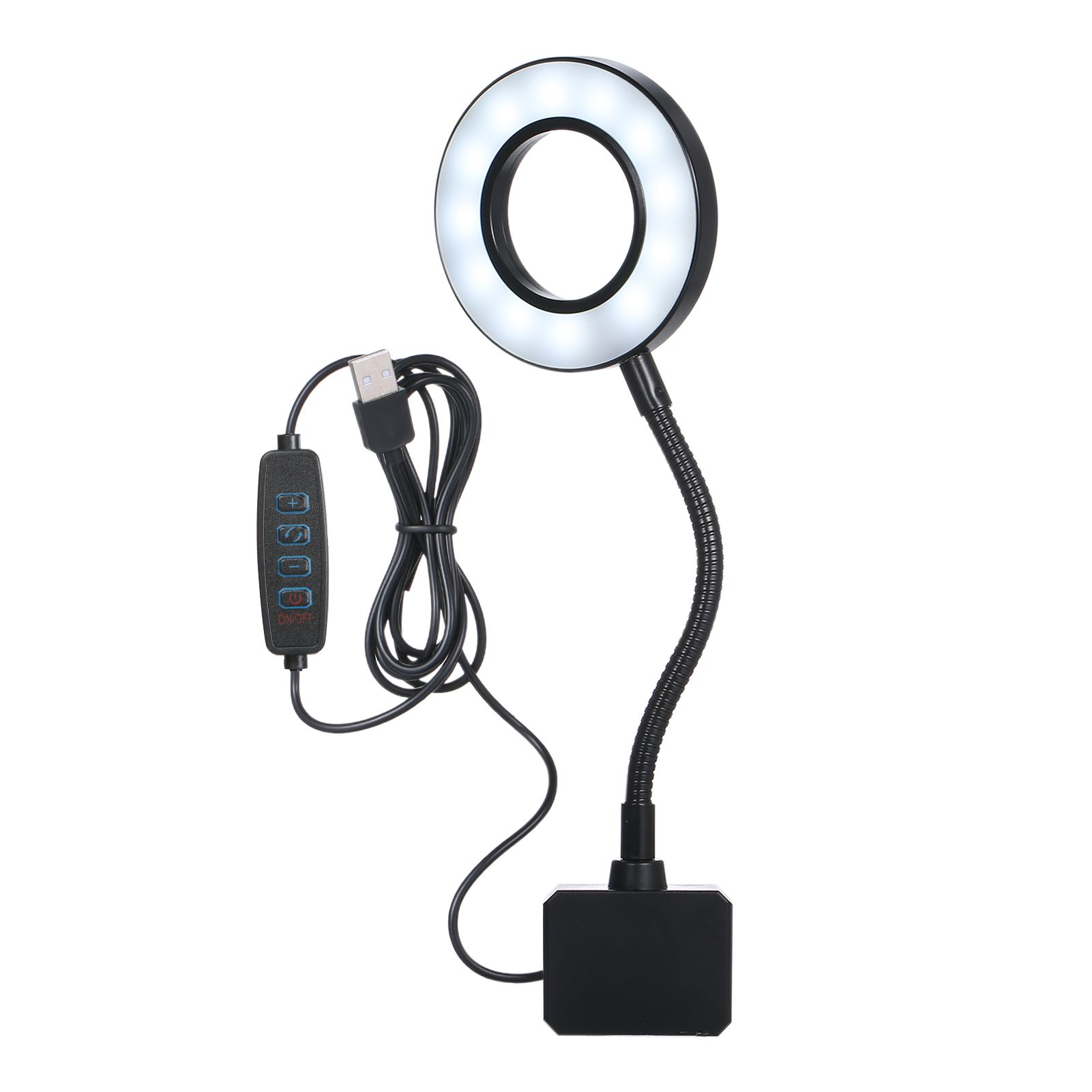 D C 5V 7W 18 LED Aquarium Light Fish Jar Clamp Clip View Lamp USB Powered view 3