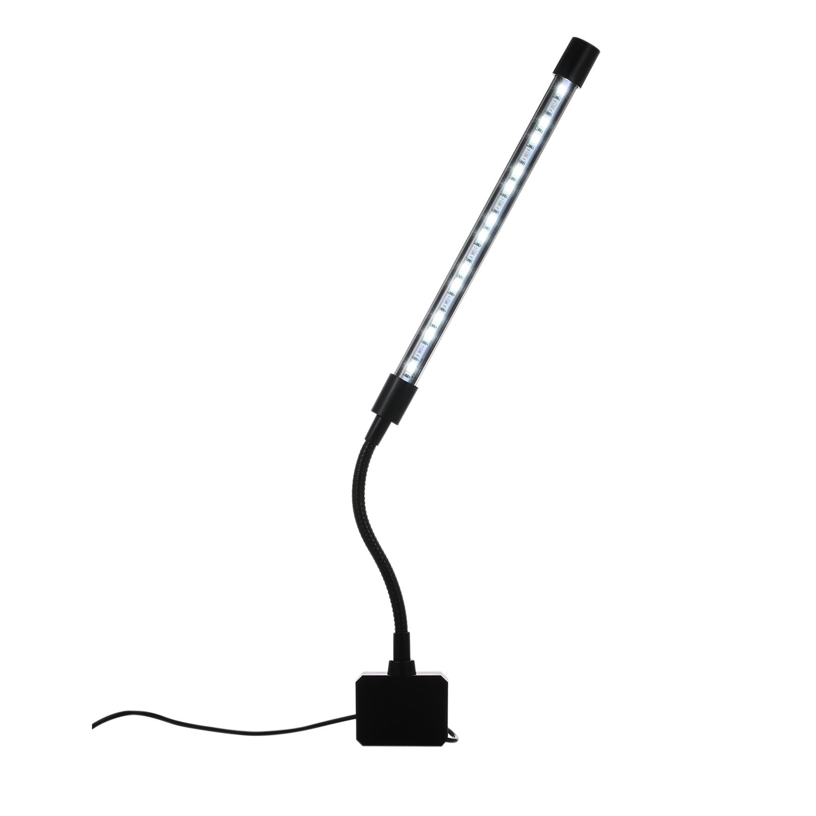 D C 5V 7W 20LED Aquarium Light Fish Jar Clamp Clip View Lamp USB Powered view 3