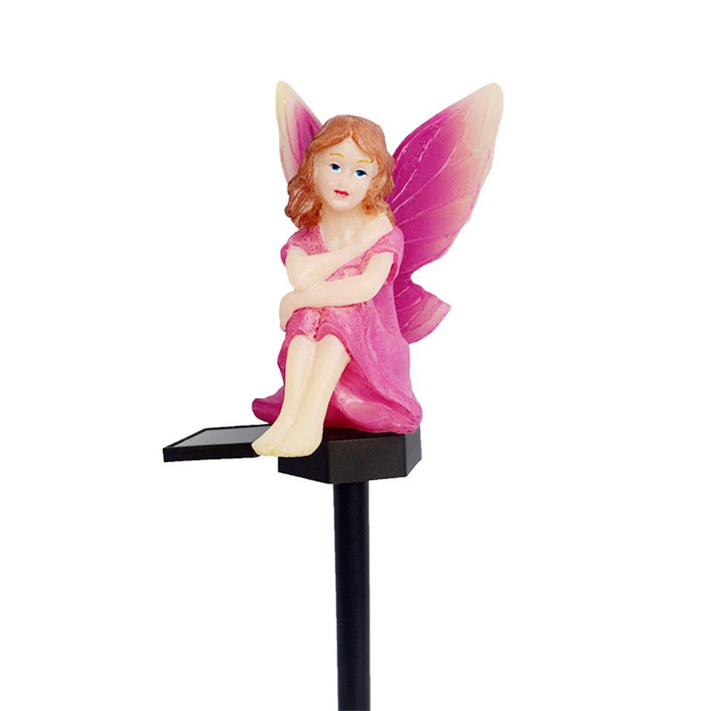 Solar LED Lamp Flower Fairy Lawn Lamp Garden Courtyard Decorative Lamp IP65 view 2