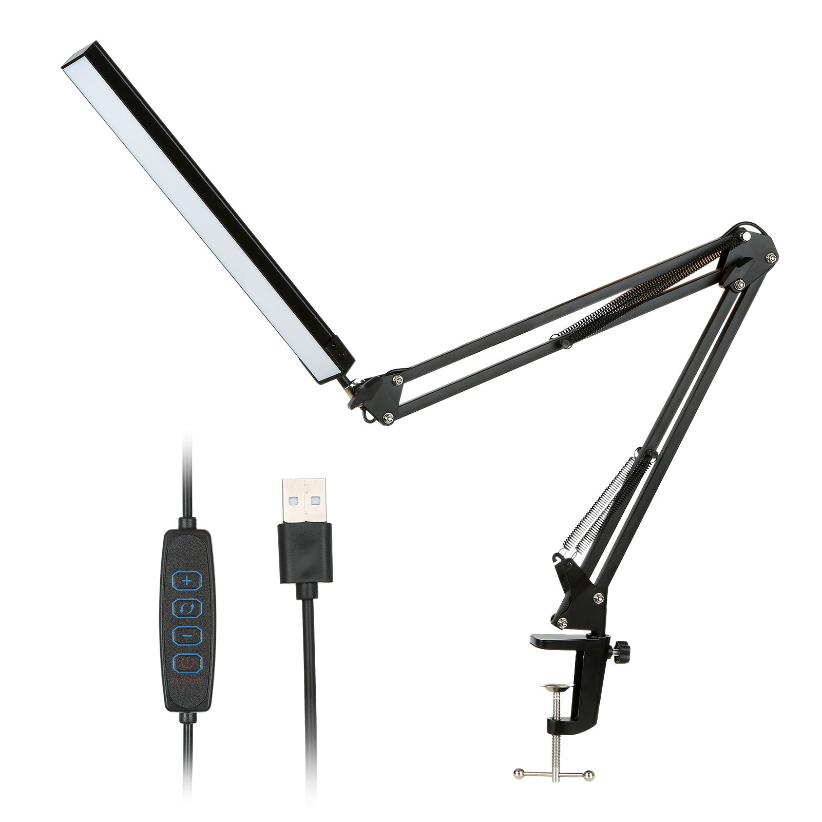 D C 5 V 12 W 80 LEDs Desk Light Table Lamp USB Powered Operated 10 Levels view 3