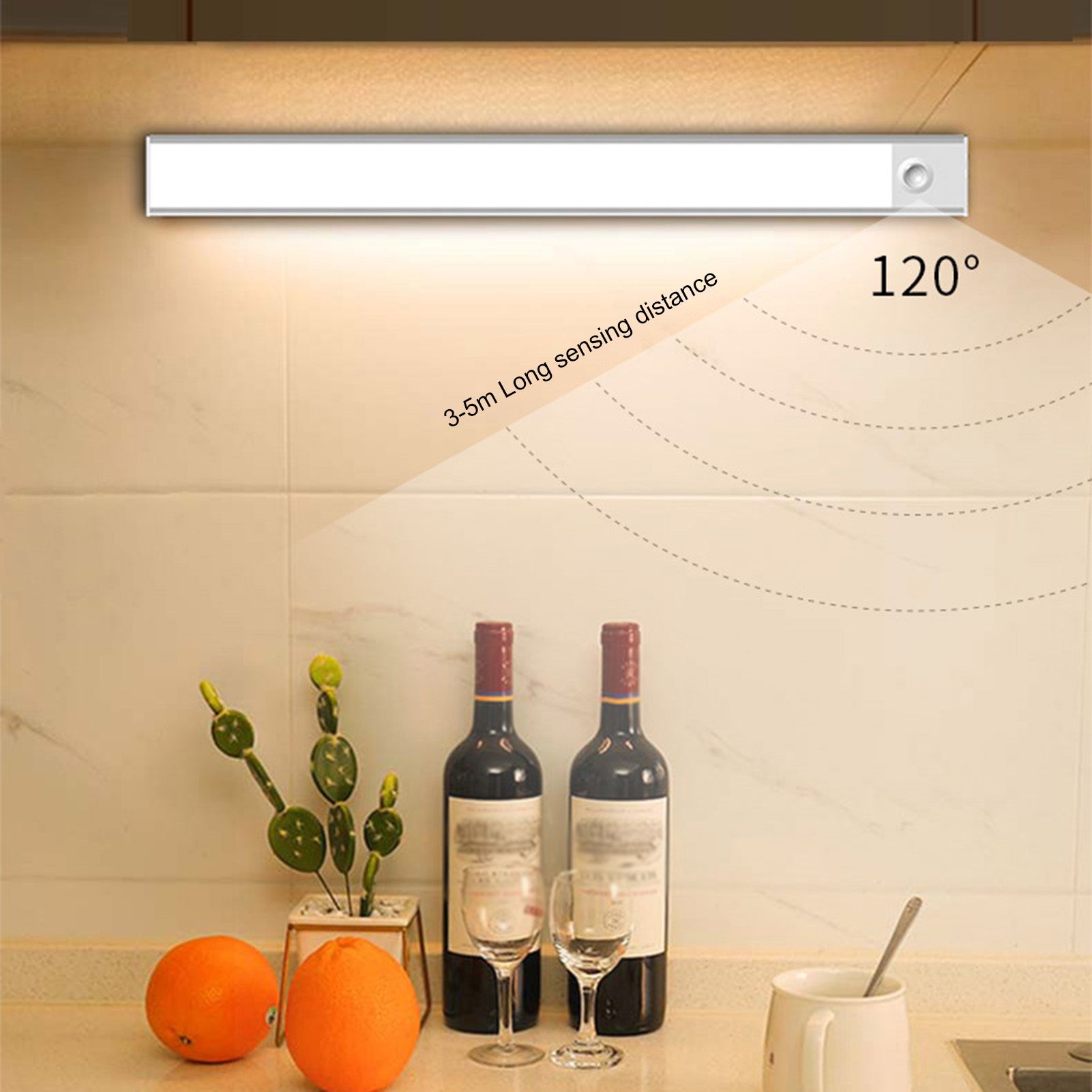 32LEDs 20CM/7.9Inches Cabinet Lamp Adopted PIR Motion Inductor view 9