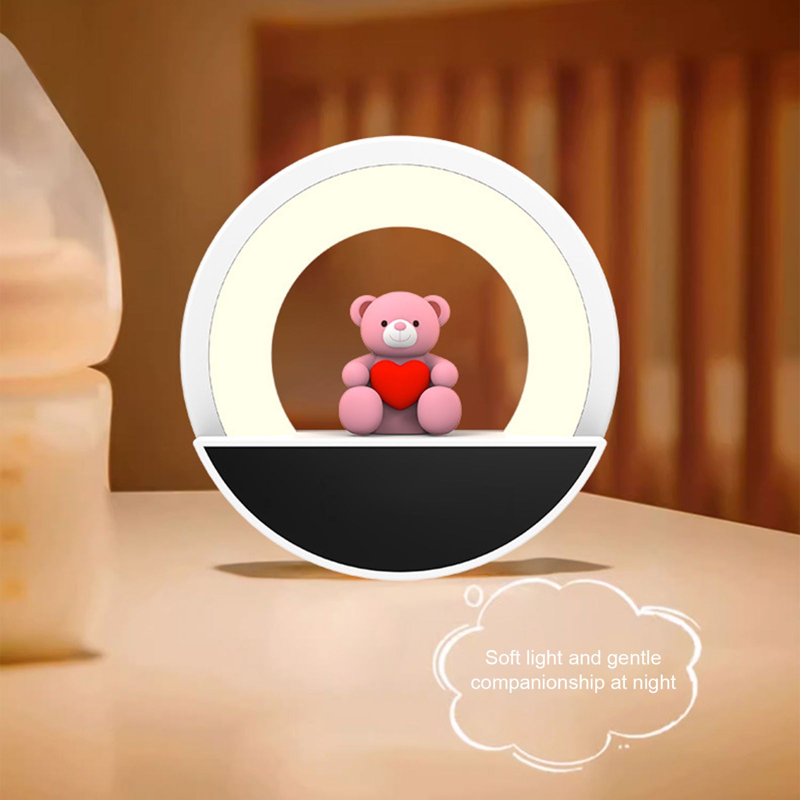 LED Night Light No Video Flash Three Color Temperature Adjustable Brightness view 6