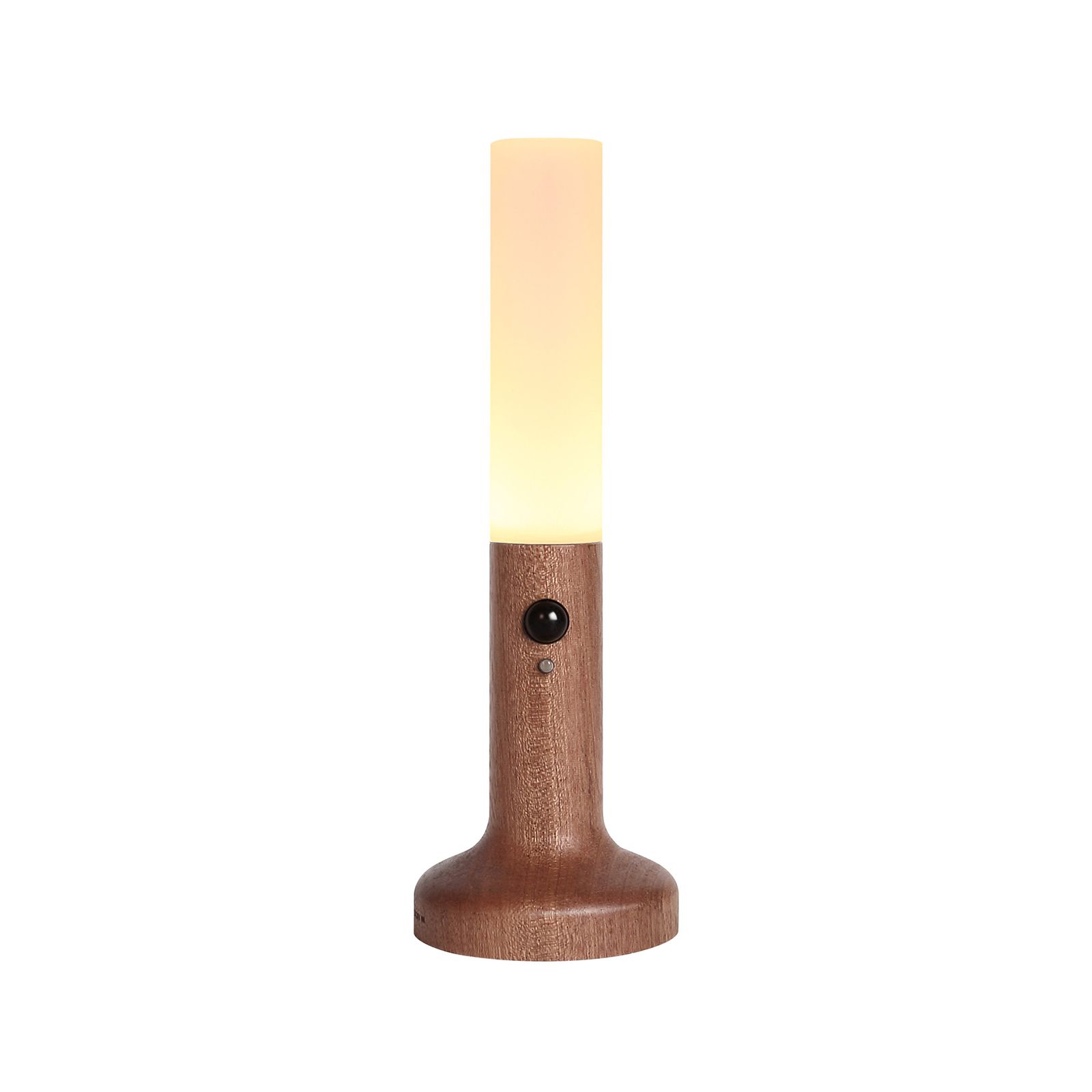 Smart Motion Sensor Night Light Solid Wood Table Lamp Wall Lamp Rechargeable