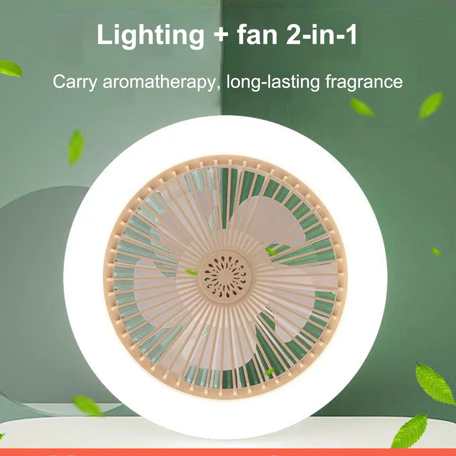 Fan Lamp Dining Room Living Room Bedroom Mute Ceiling Model Ceiling Fan Light view 6