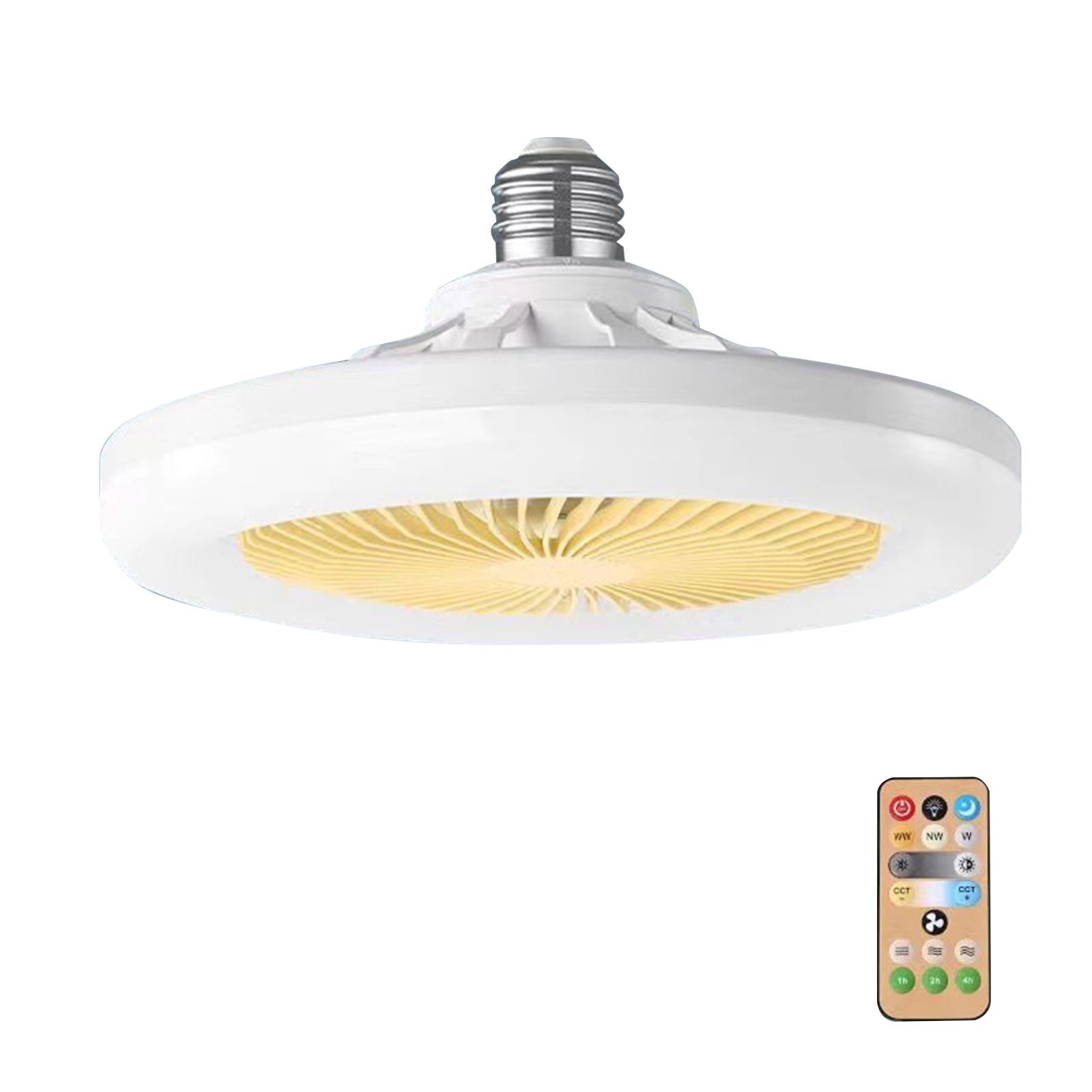 Fan Lamp Dining Room Living Room Bedroom Mute Ceiling Model Ceiling Fan Light view 3