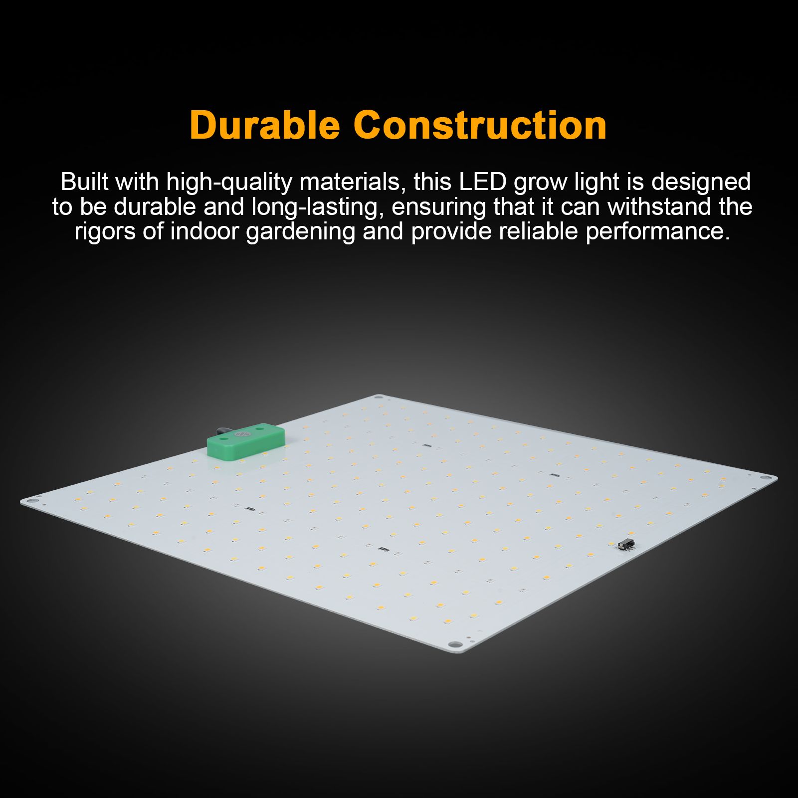 Full Spectrum Growth Light Quantum Board LED Indoor Plant Supplement Light view 5
