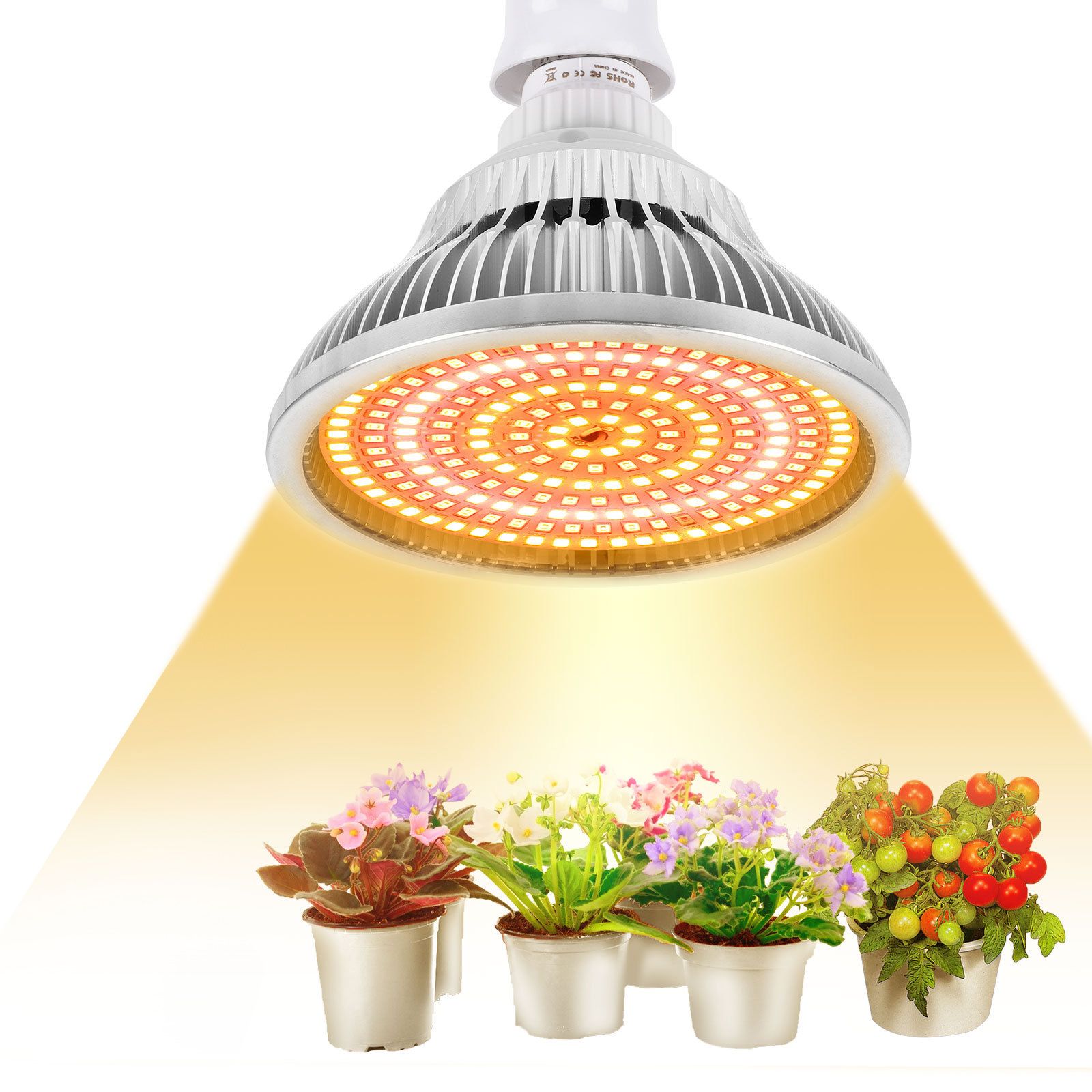 E27 Screw LED Plant Grow Light Plant Light Full Spectrum Greenhouse Nursery view 7