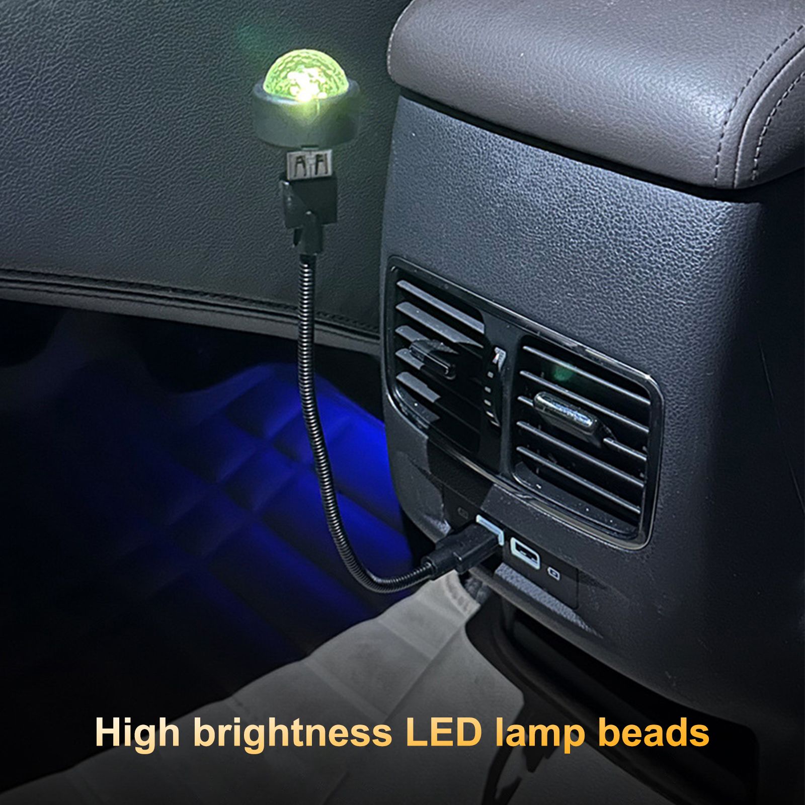 Car Magic Ball Starrying Light KTV Ambient Light Indoor Home DJ Projection view 5