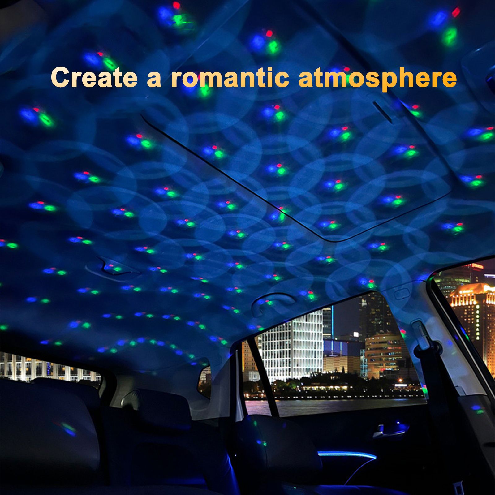 Car Magic Ball Starrying Light KTV Ambient Light Indoor Home DJ Projection view 10