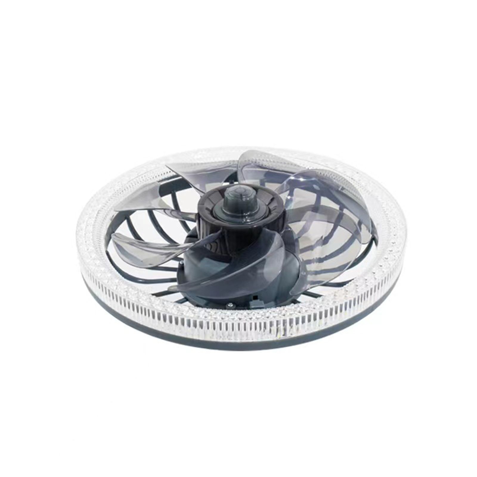 Ceiling Fan Light Bedroom Home E27LED Fan Light With Remote Control Speed and view 3