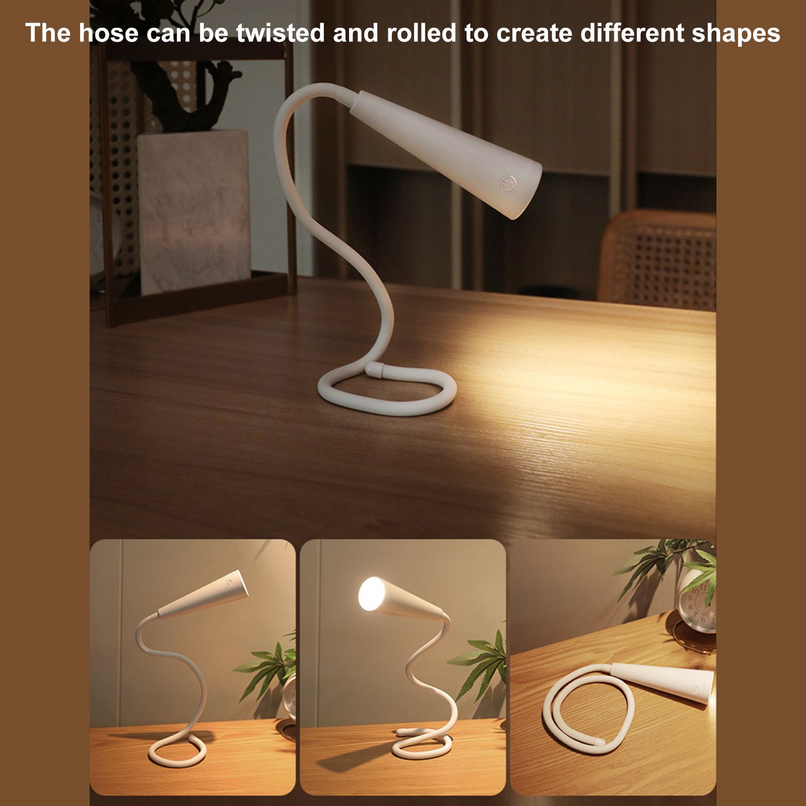 4W Creative Desk Lamp Charging and Plugging Dual Purpose Student Dormitory Bed view 7