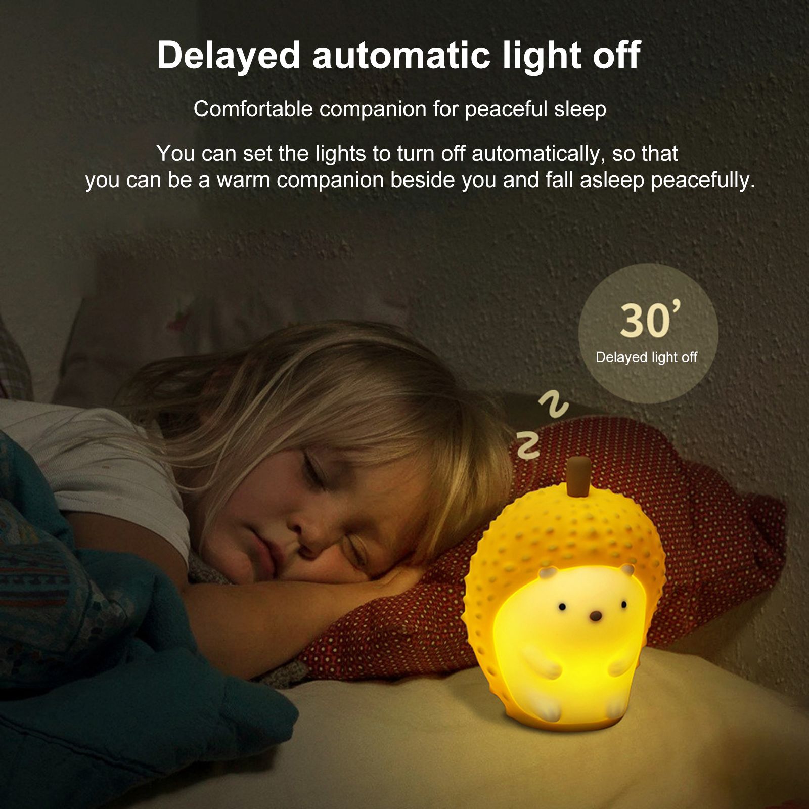 5V1A 3.5W Durian Silicone Lamp Soft Night Light Colorful Gradient Light 30 view 7