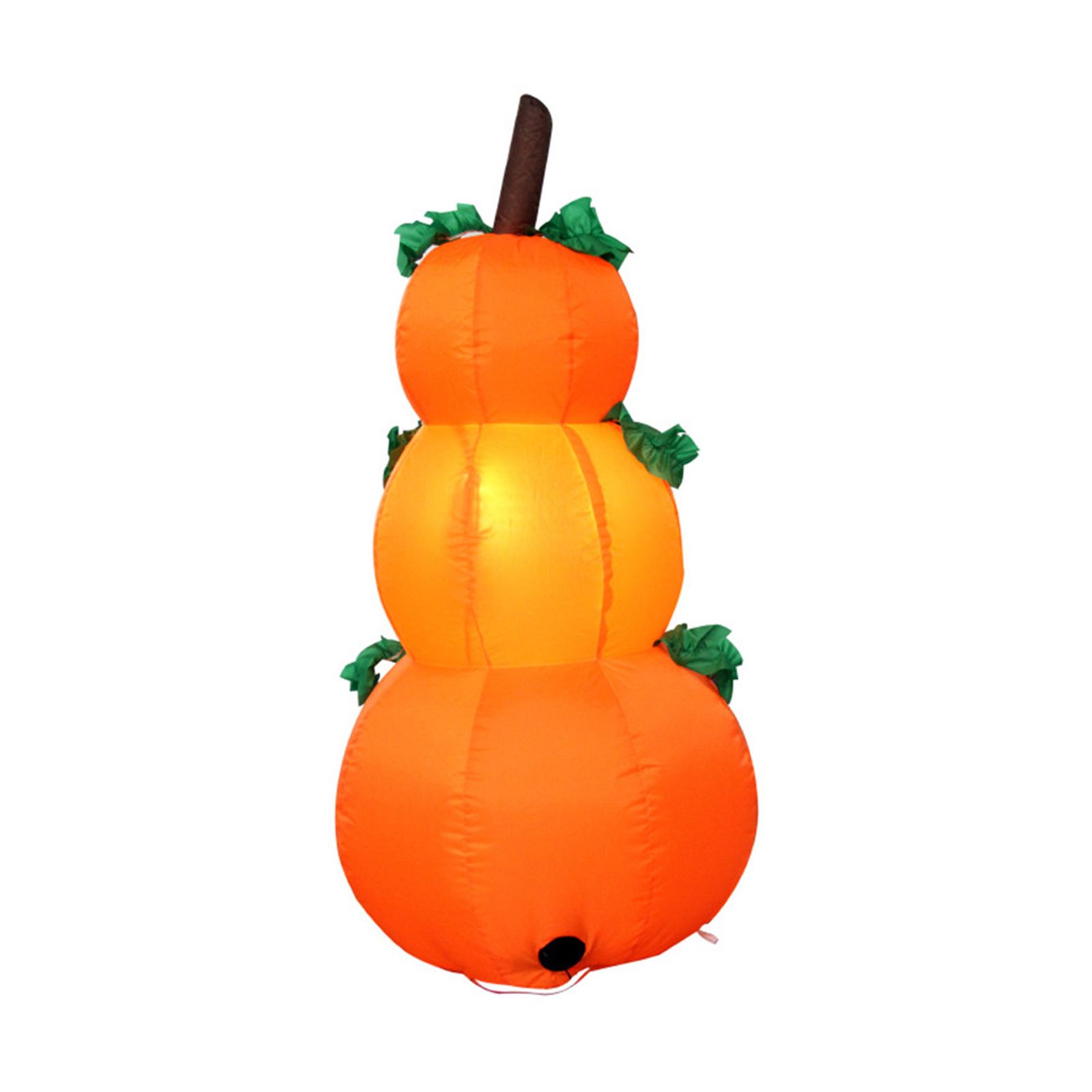 3.9FT Halloween Inflatables Pumpkin Outdoor Decorations LEDs Blow Up view 4