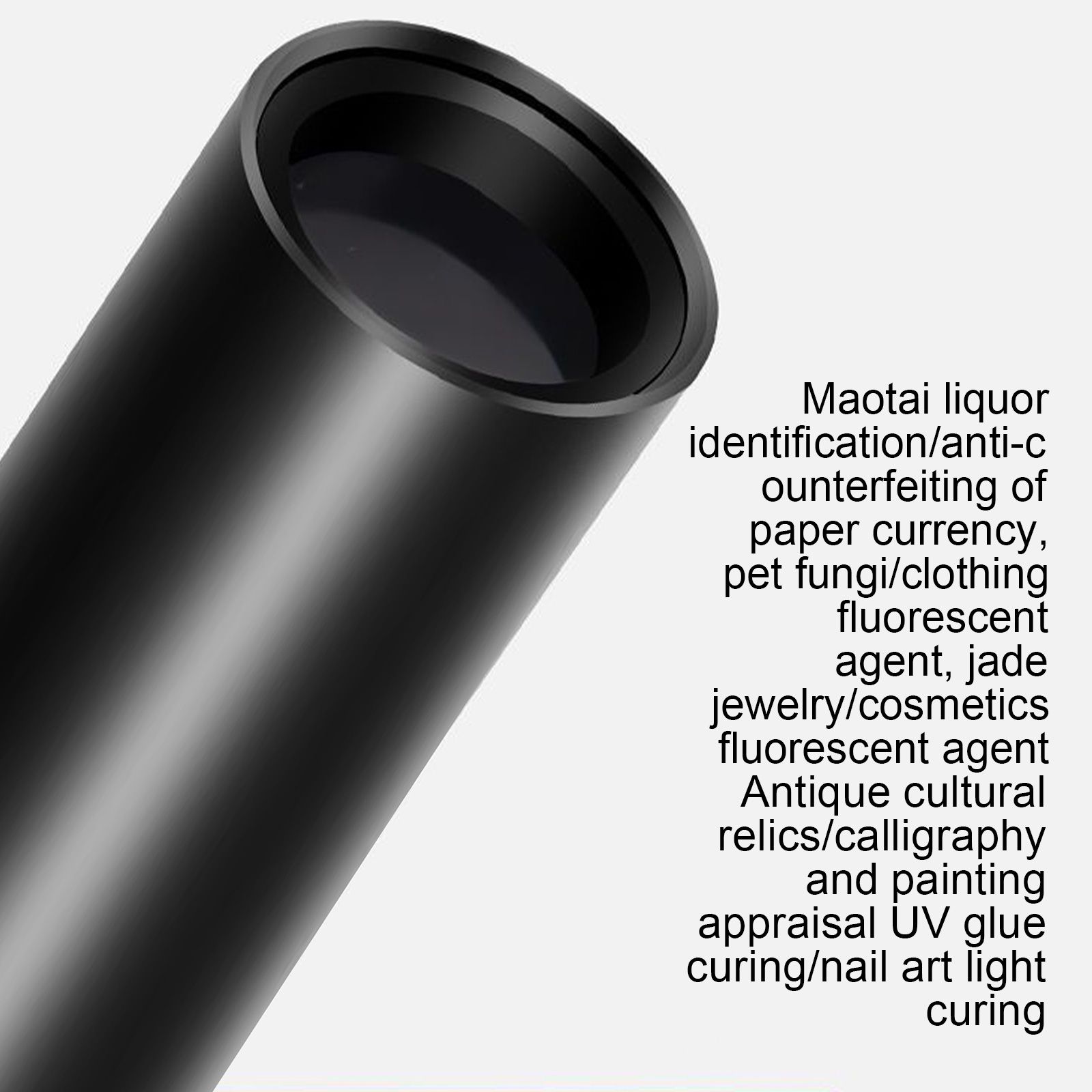 365nm UV Flashlight Pet Fungus Detection Lamp Portable Rechargeable UV view 4