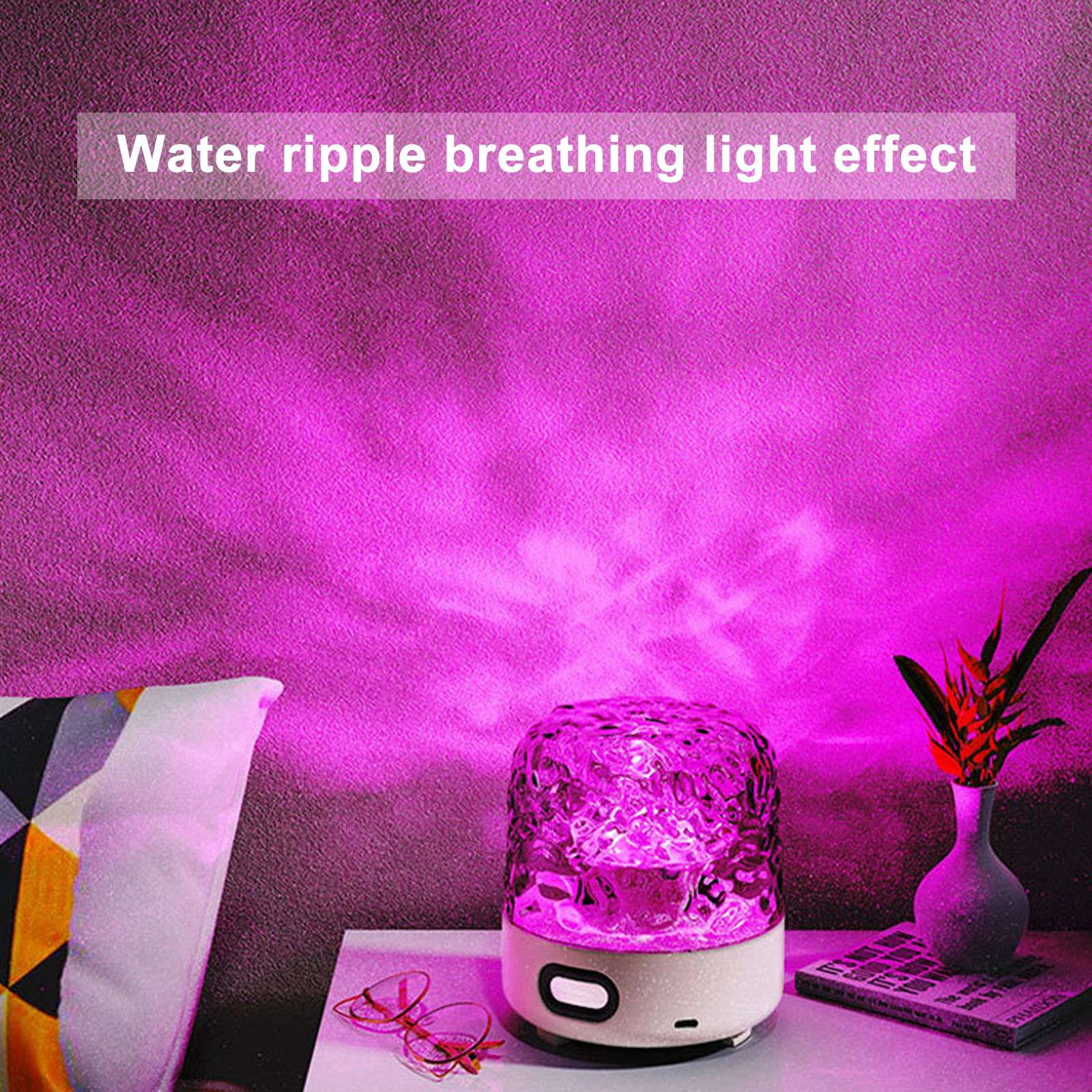 Water Ripple Lamp Romantic Atmosphere Ocean Light Projector for Photography view 9