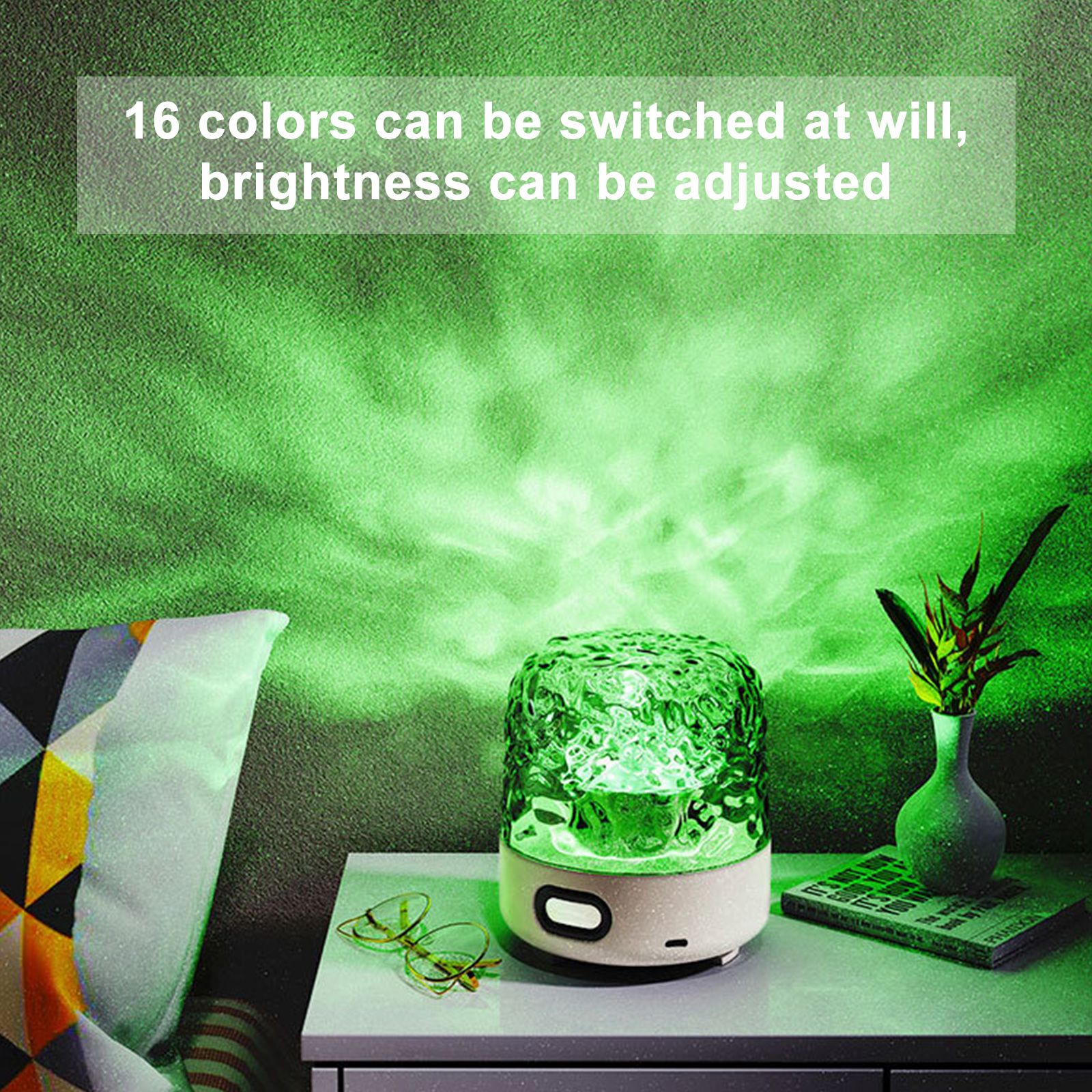 Water Ripple Lamp Romantic Atmosphere Ocean Light Projector for Photography view 10