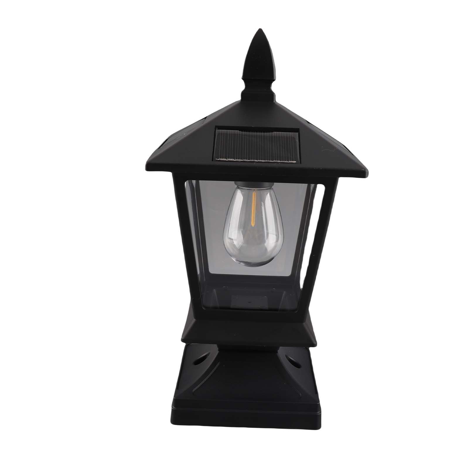 Solar Garden Light Garden Villa Pillar Light Fence Outdoor Waterproof view 3