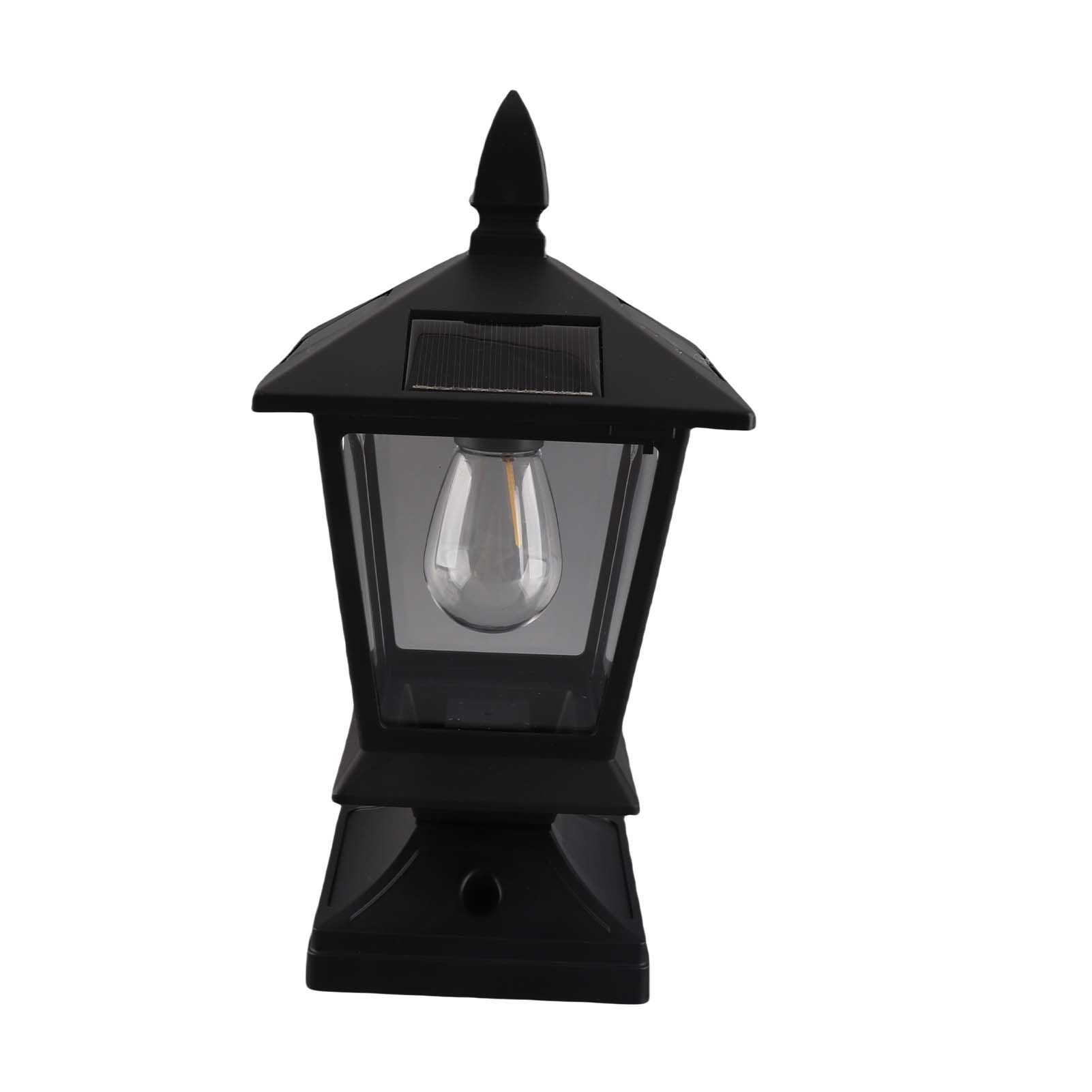 Solar Garden Light Garden Villa Pillar Light Fence Outdoor Waterproof view 5