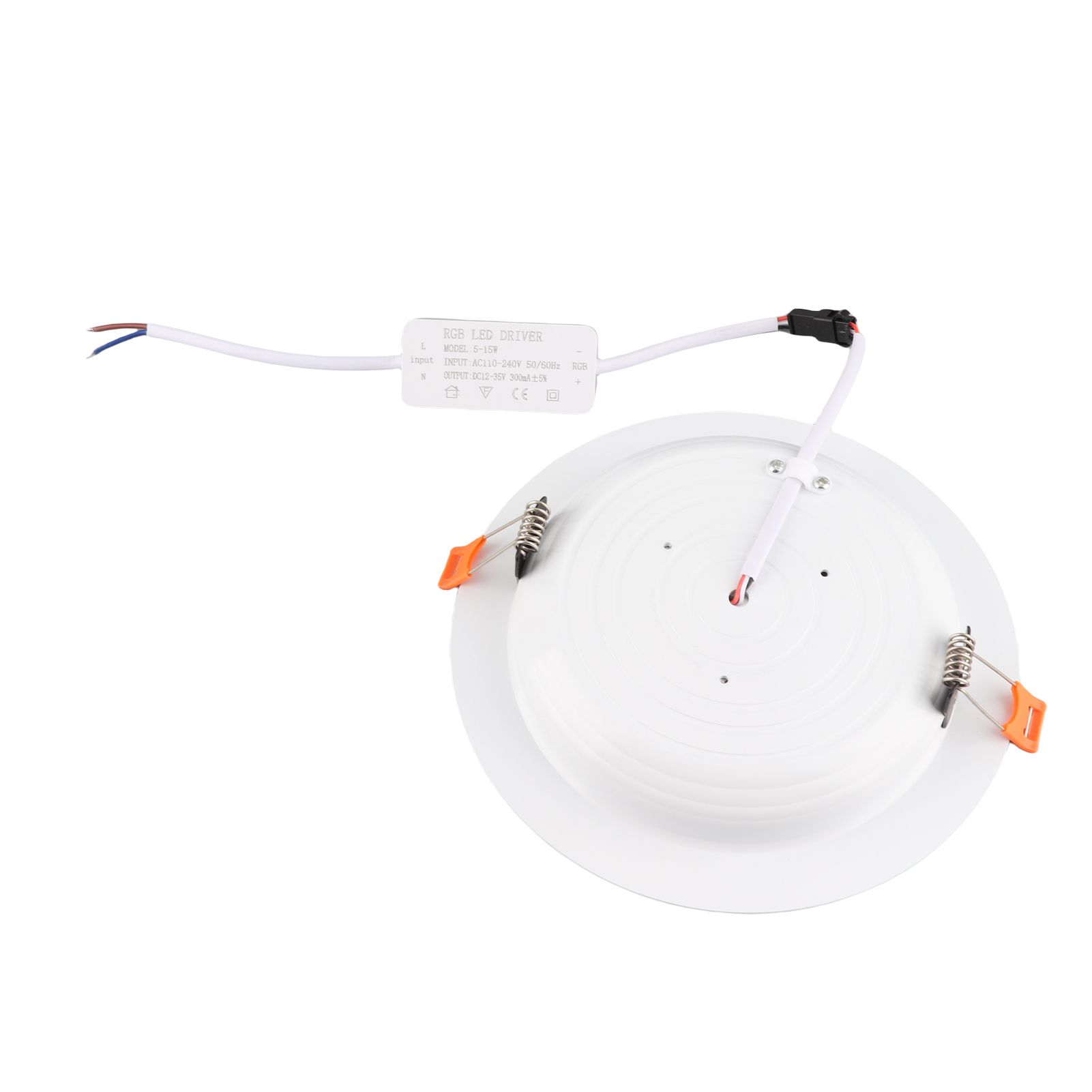 5W LEDs Recessed Lighting Downlight with IR Remote Control 16 Color &amp view 10