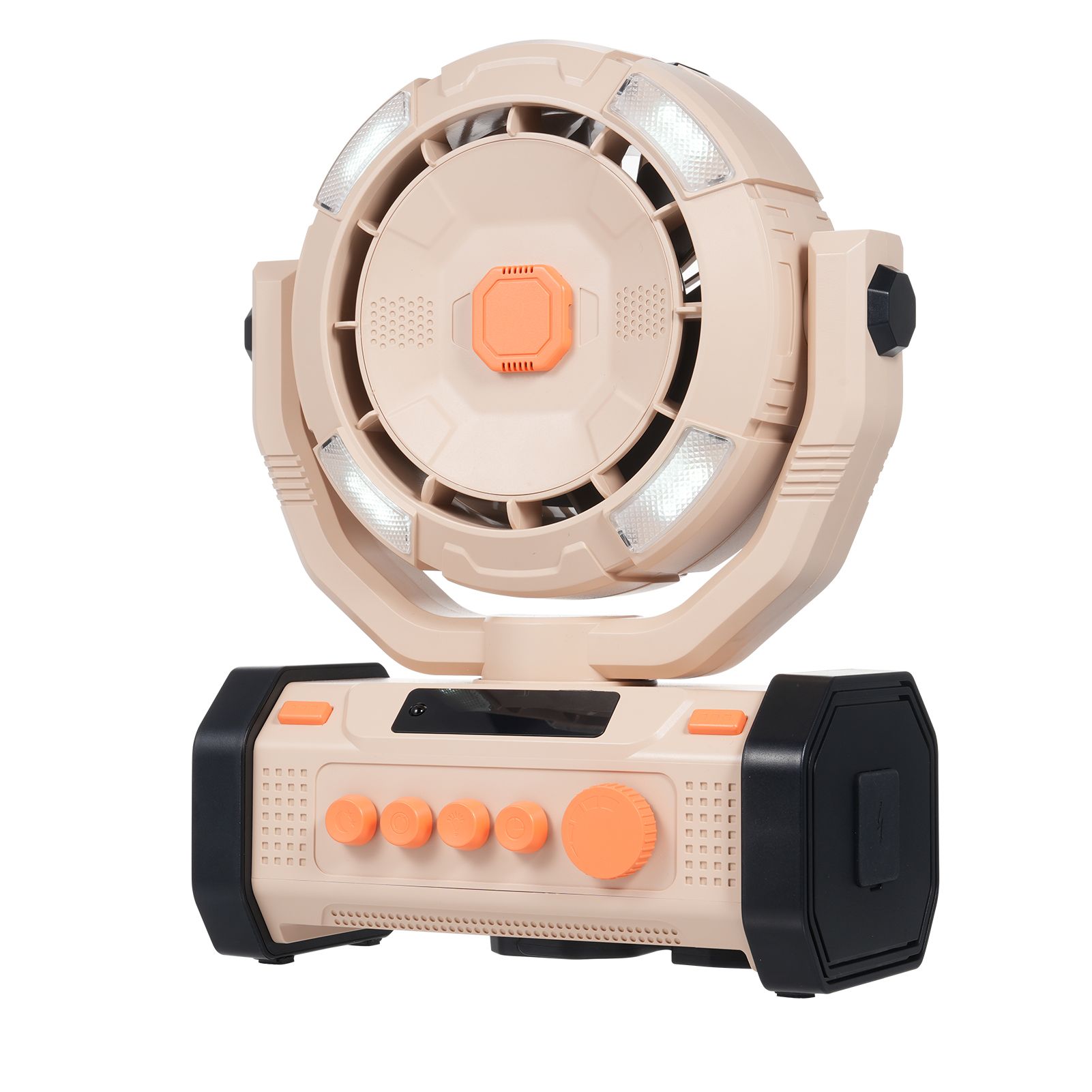 Outdoor Camping Fan with LED Lights view 11