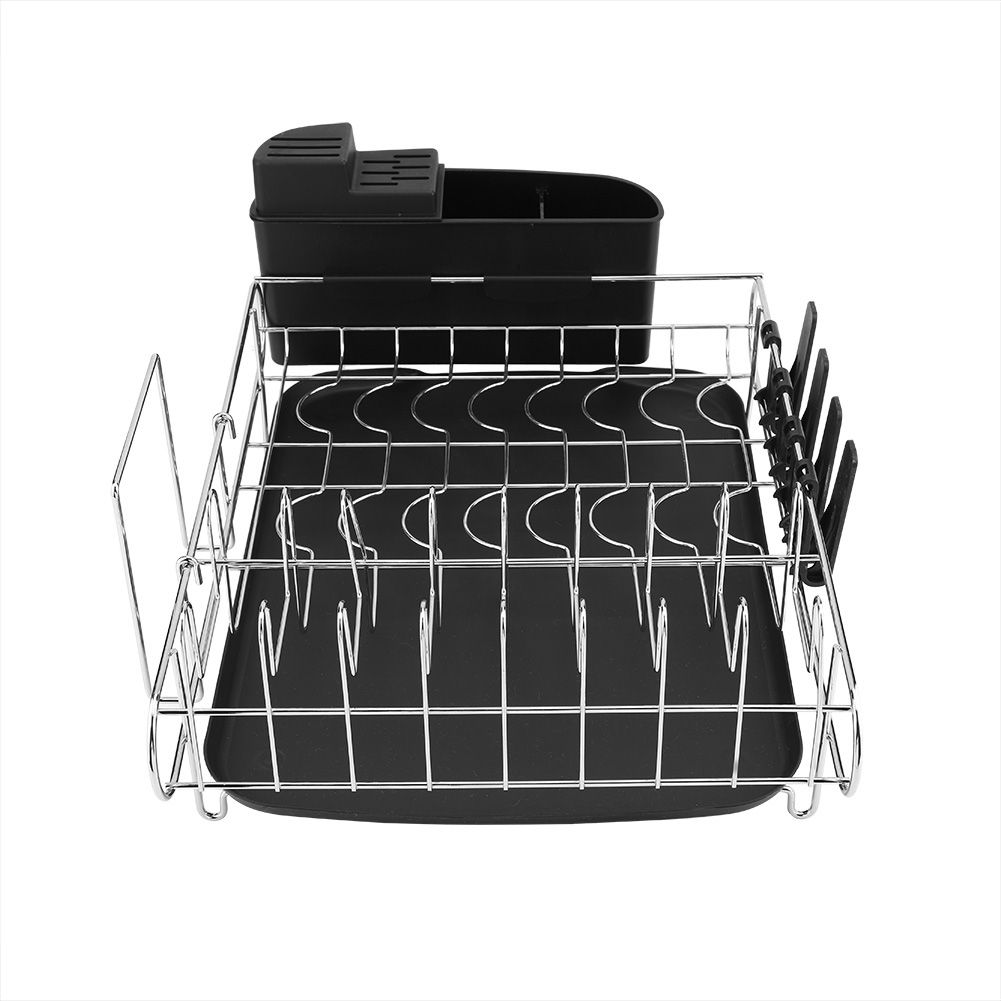 Sturdy Durable Draining Storage Rack for Bowls Dishes Kitchen Household view 2