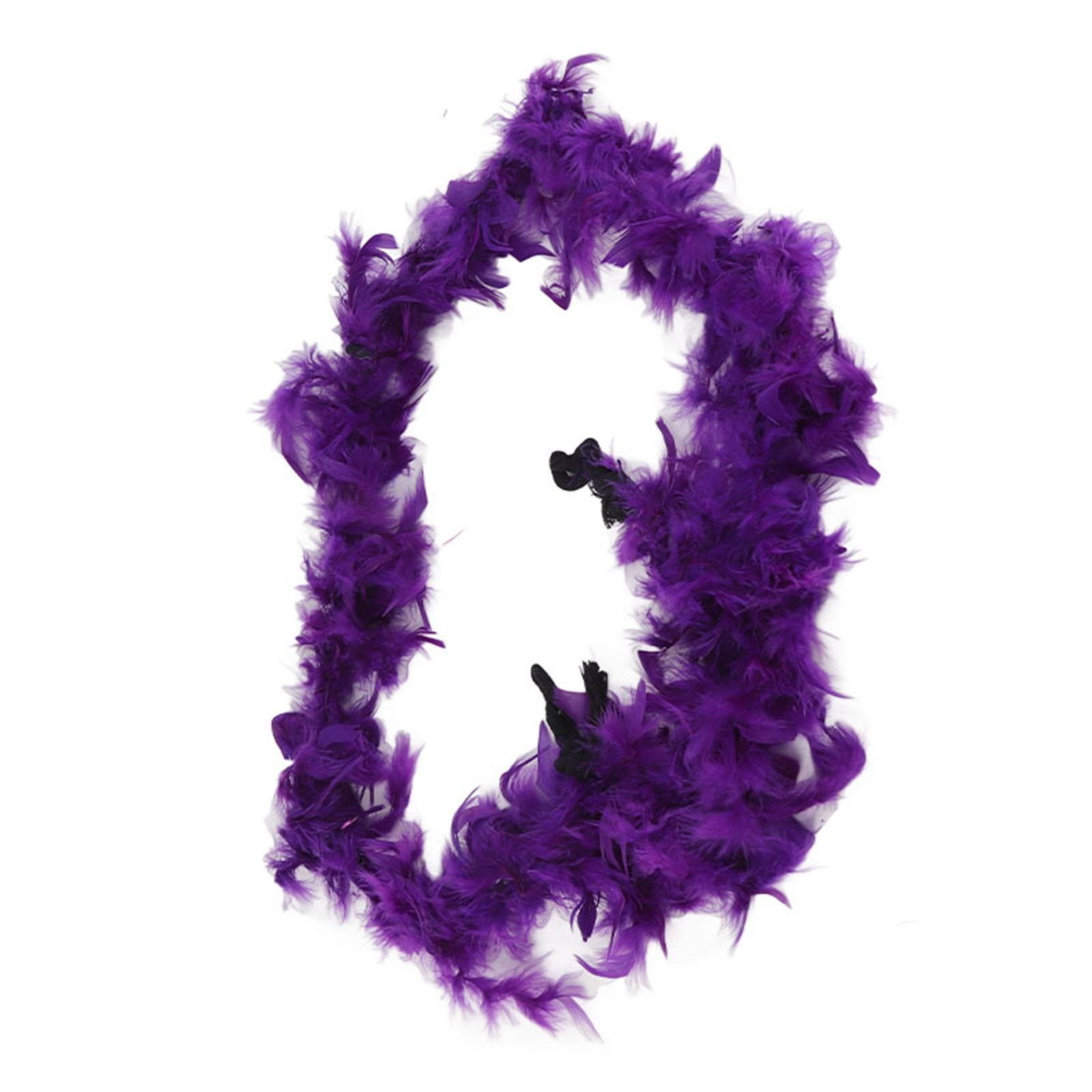 Fluffy Feathers Trim Chandelle Feathers Boa for Dancing Wedding Party Costume view 4