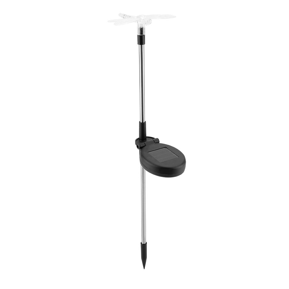 3PCS Colorful Solar Powered Lawn Light Outdoor Butterfly/Bird/Dragonfly Garden view 5