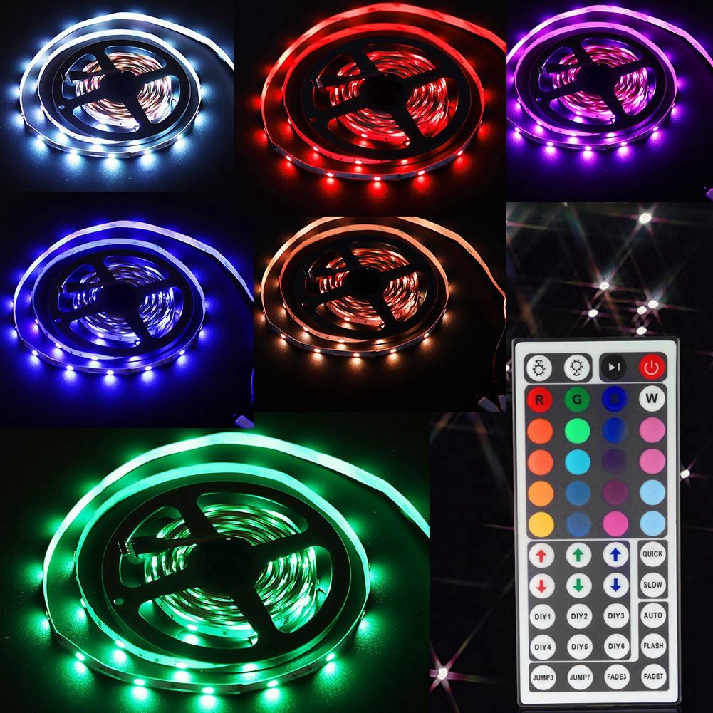 5m 150LED Colorful Light Strip RGB Lamp String for Home Shop Restaurant view 5