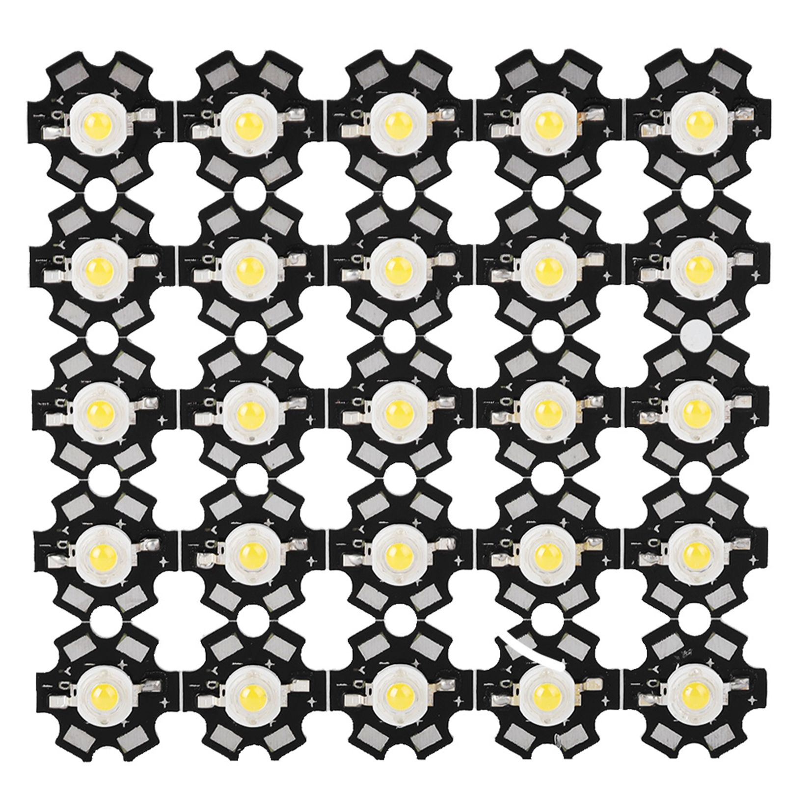 25PCS High Bright Integrated Chip Light Source LED Bead Spotlight Bulb White view 8