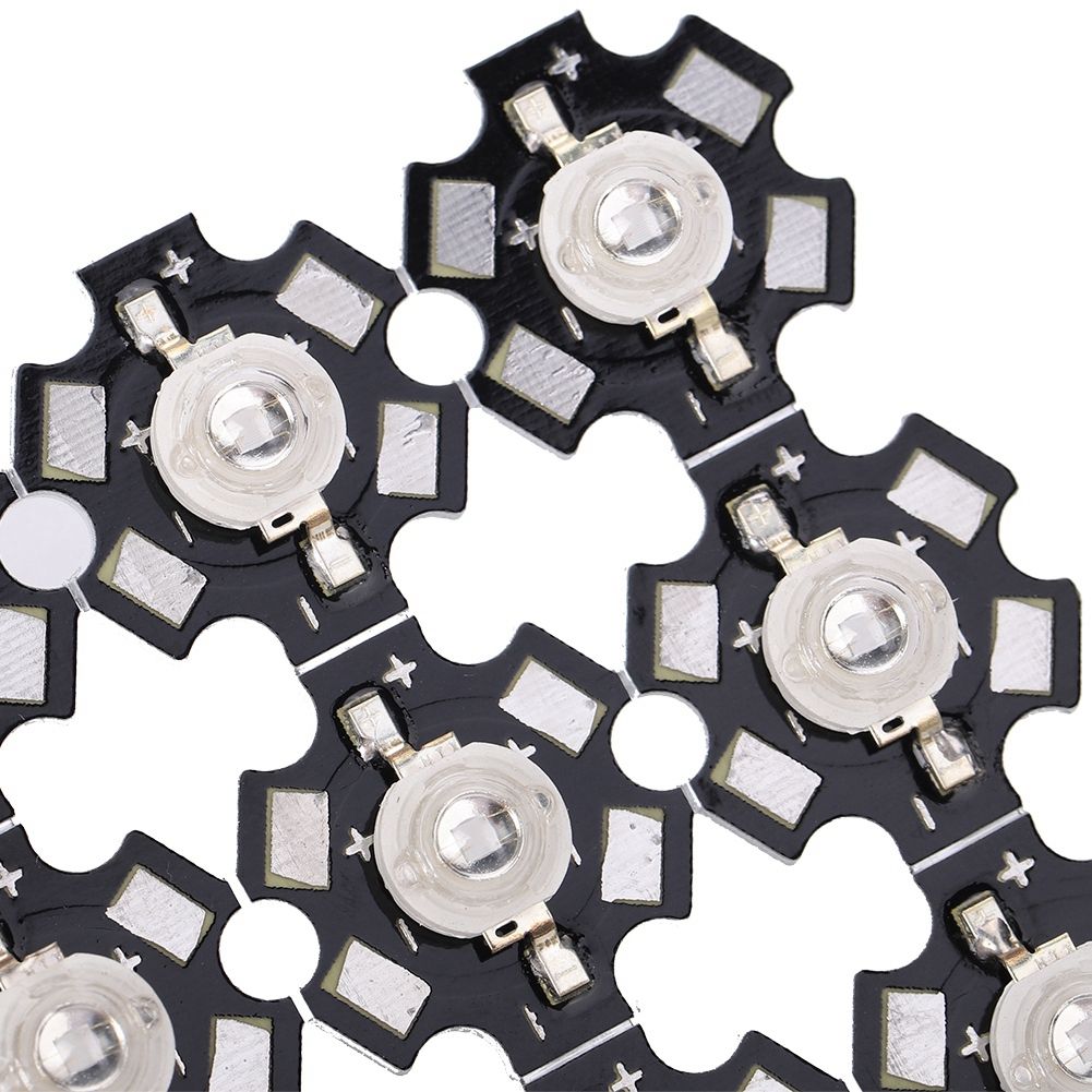 AXD-3W High Power UV Purple LED Lamp Beads Diode Chips With Aluminium Base view 5